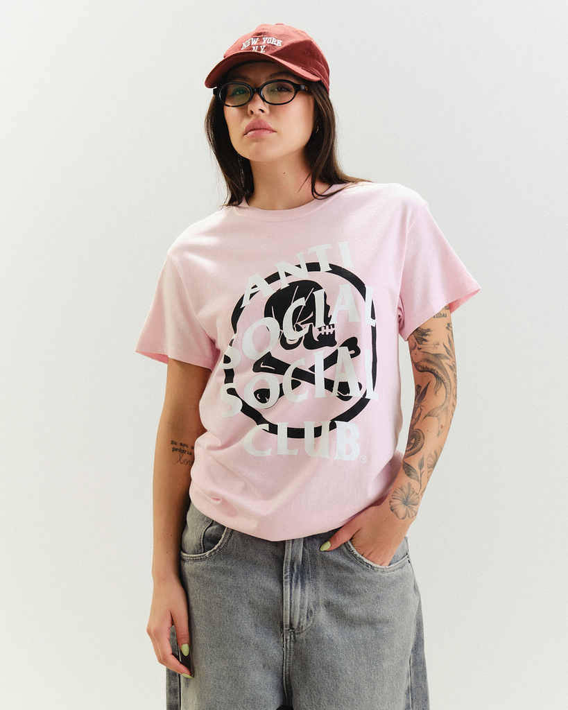 Camiseta Anti Social Social Club x Neighborhood Cambered