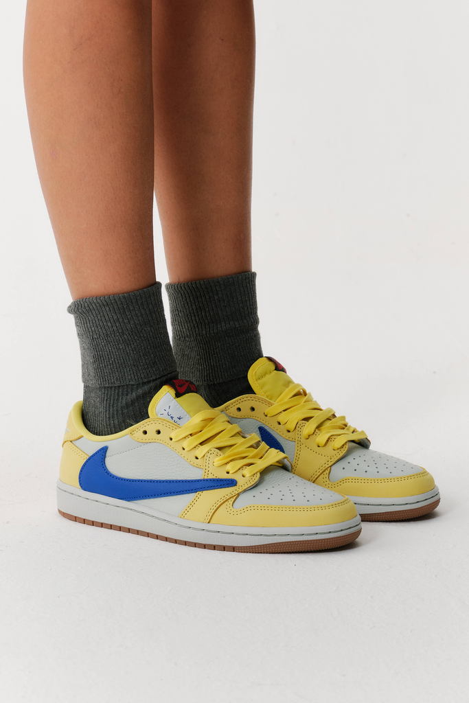 Nike x Travis Scott Air Jordan 1 Low Canary Yellow – TYP