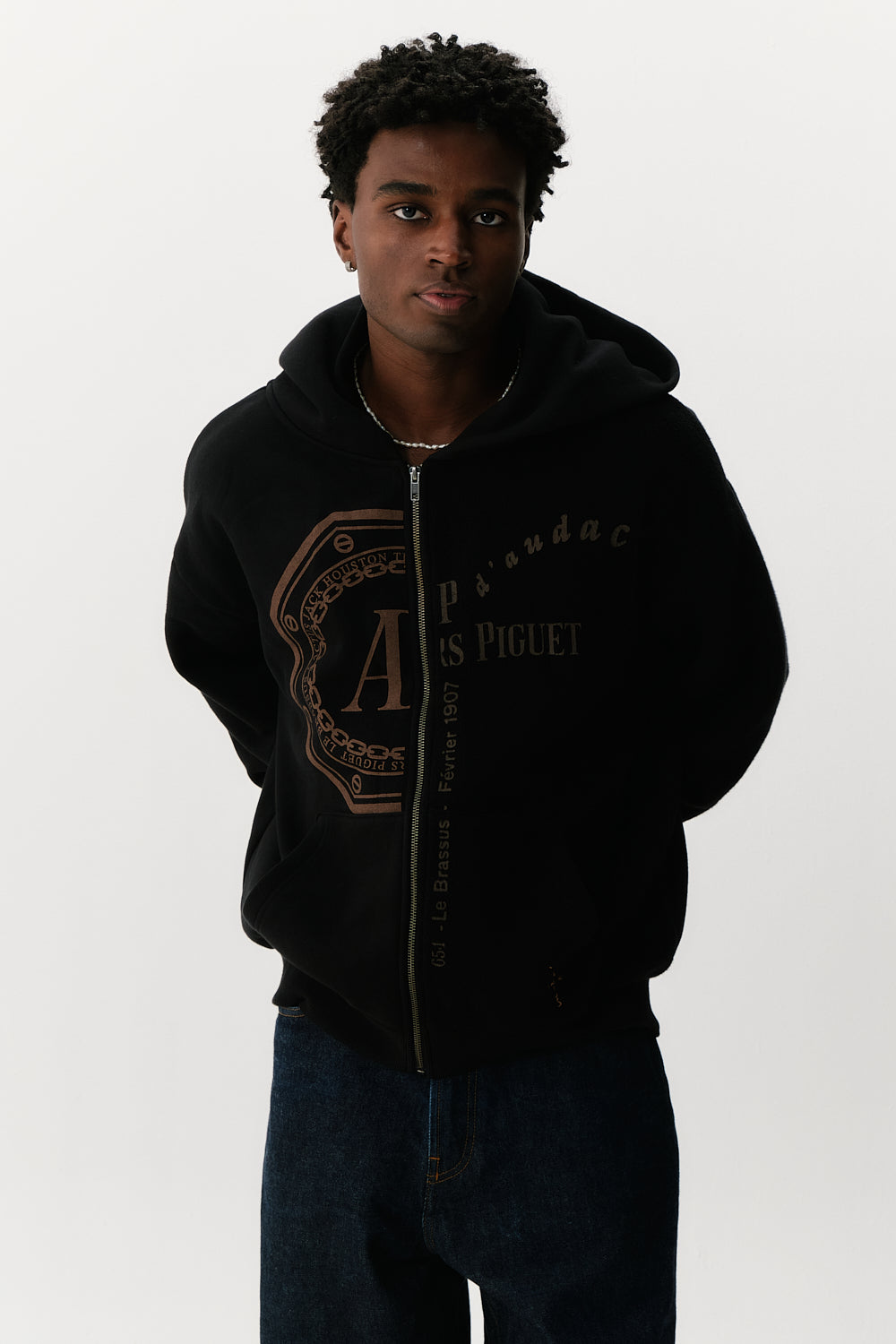 Casaco Cactus Jack x Audemars Piguet Split Logo Zip Up