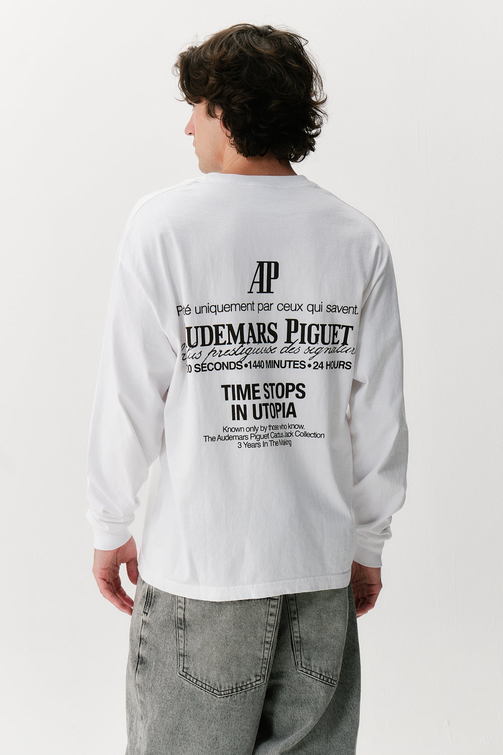 Camiseta Cactus Jack x Audemars Piguet Utopia LS