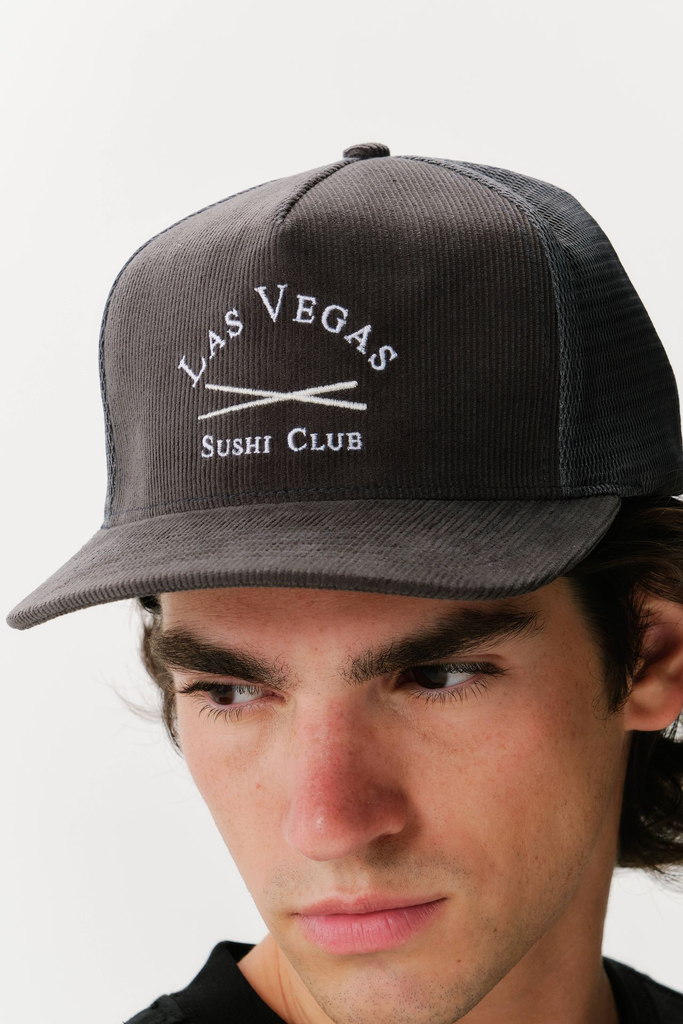 Boné Sushi Club LVSC 5 Panel Corduroy Truker