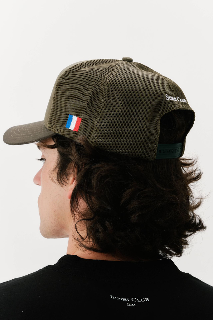 Boné Sushi Club STSC 5 Panel Flag Trucker