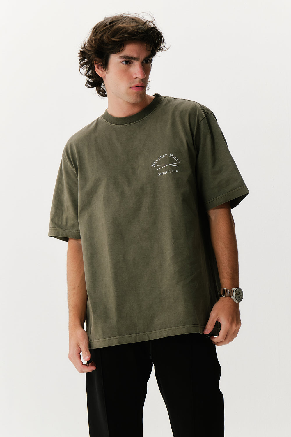 Camiseta Sushi Club BHSC Relaxed V3 Vintage Washed