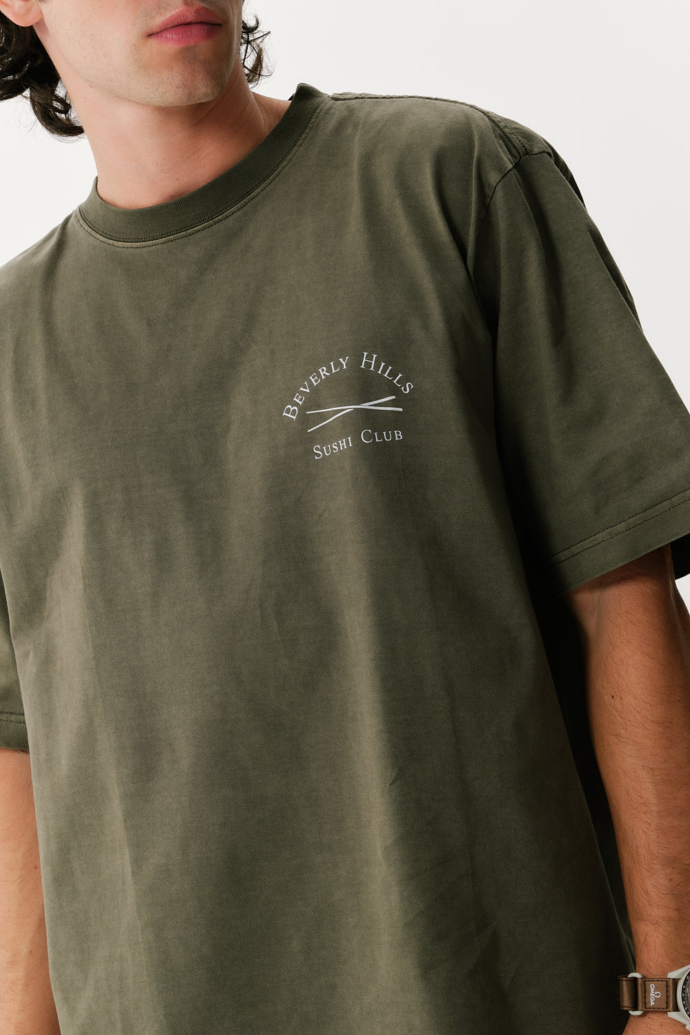 Camiseta Sushi Club BHSC Relaxed V3 Vintage Washed