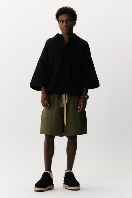 Camiseta Polo Essentials 3/4 Sleeve
