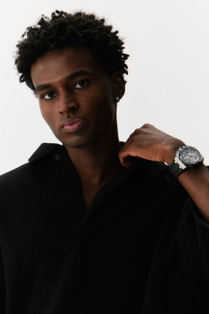 Camiseta Polo Essentials 3/4 Sleeve