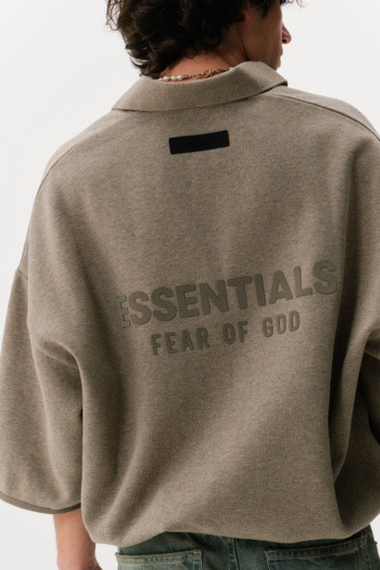Camiseta Polo Essentials 3/4 Sleeve