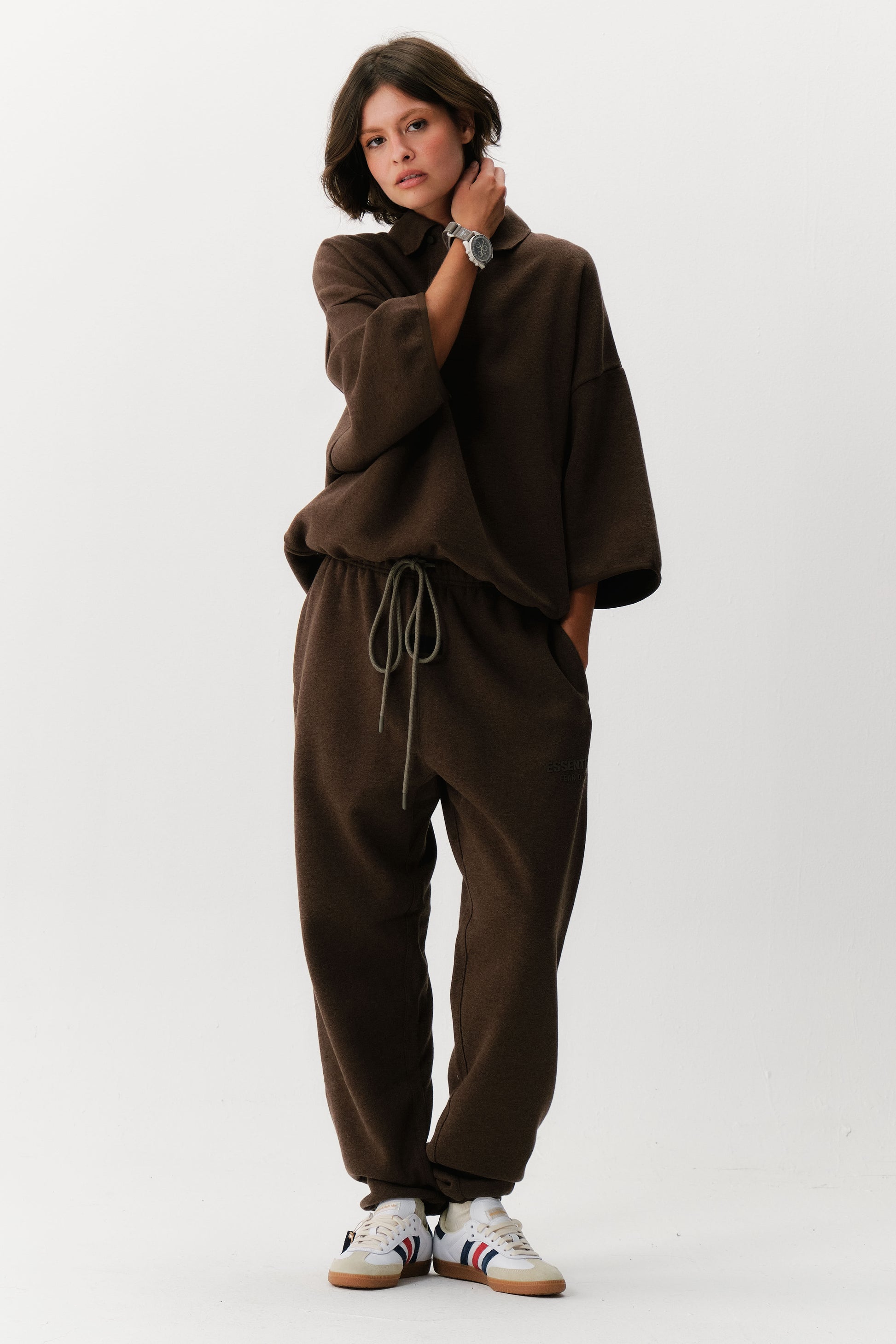 Calça Essentials Heather Wood