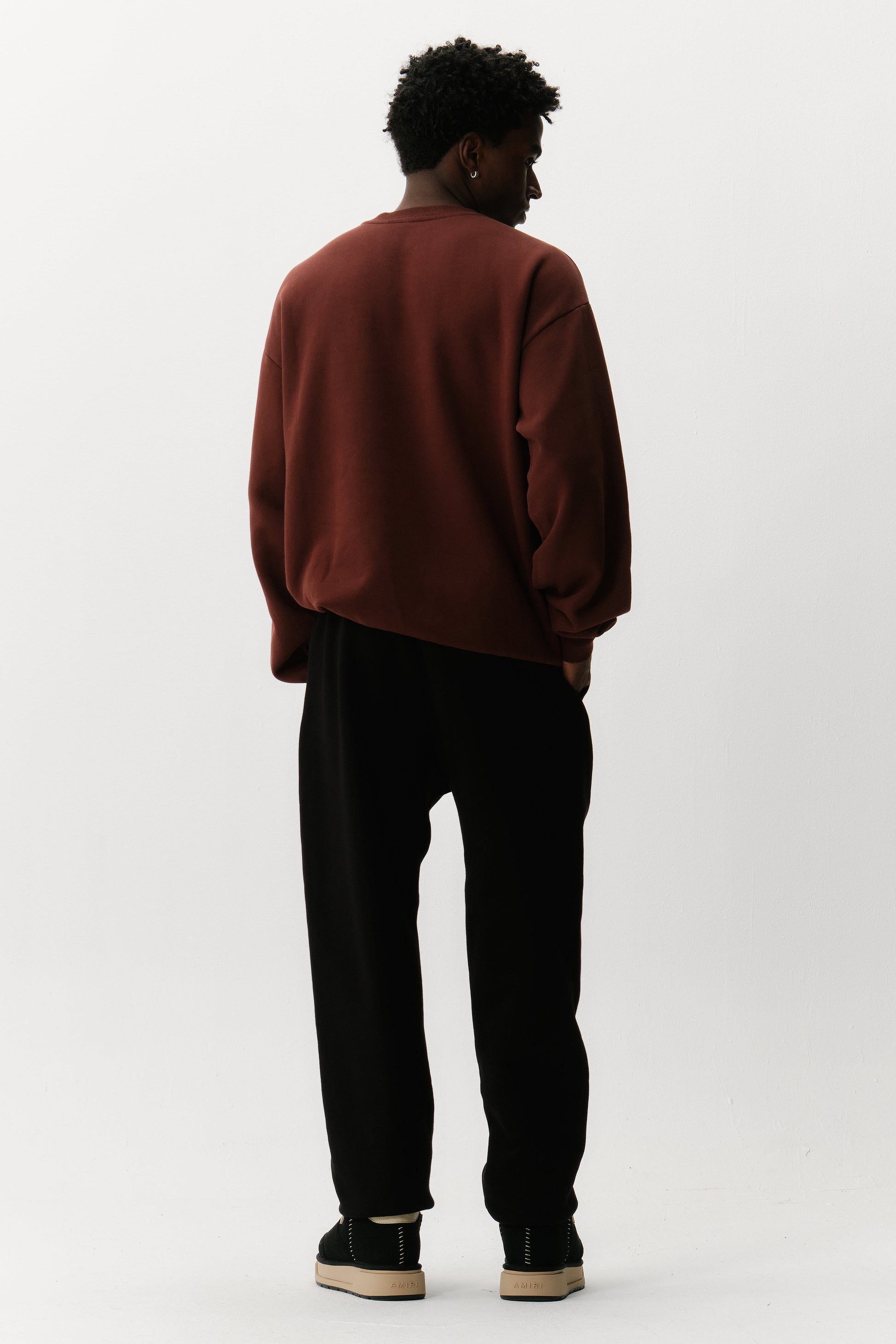 Calça Essentials Fleece Essential Black