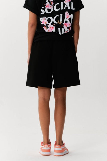 Short Essentials Fleece Soccer Black