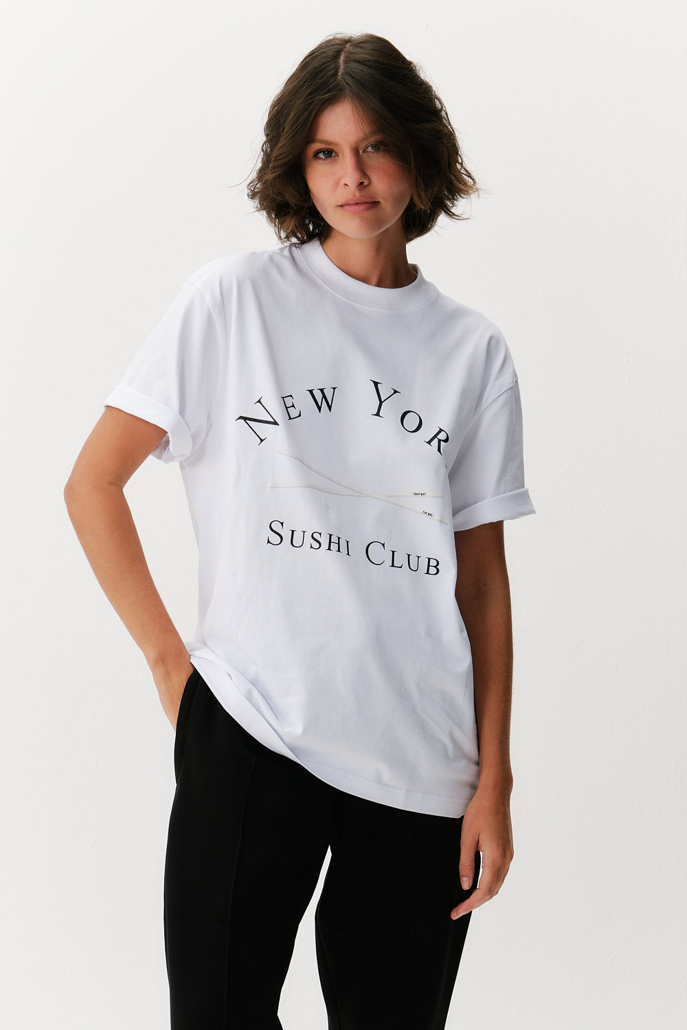 Camiseta Sushi Club NYSC Relaxed