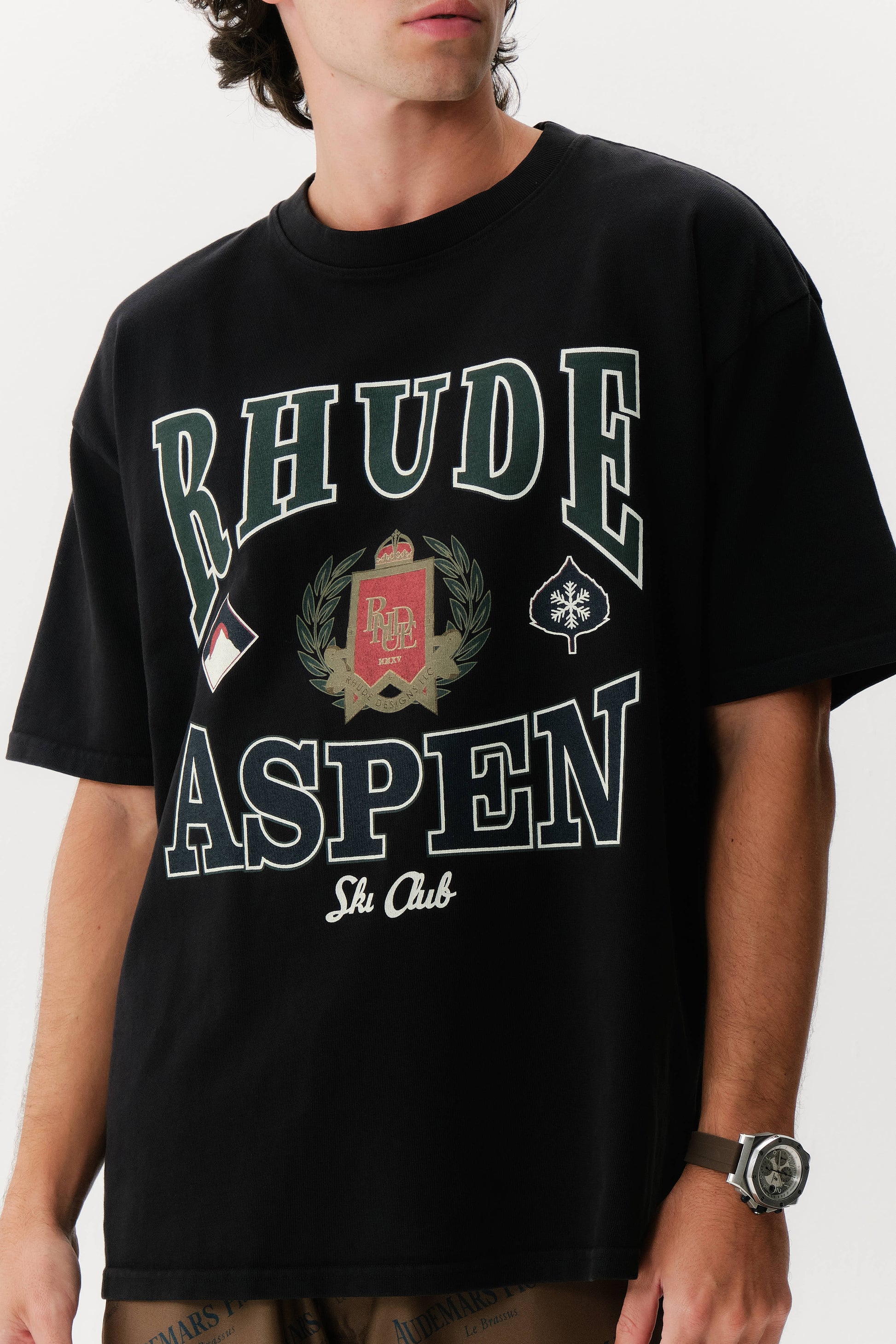 Camiseta Rhude Aspen Ski Crest