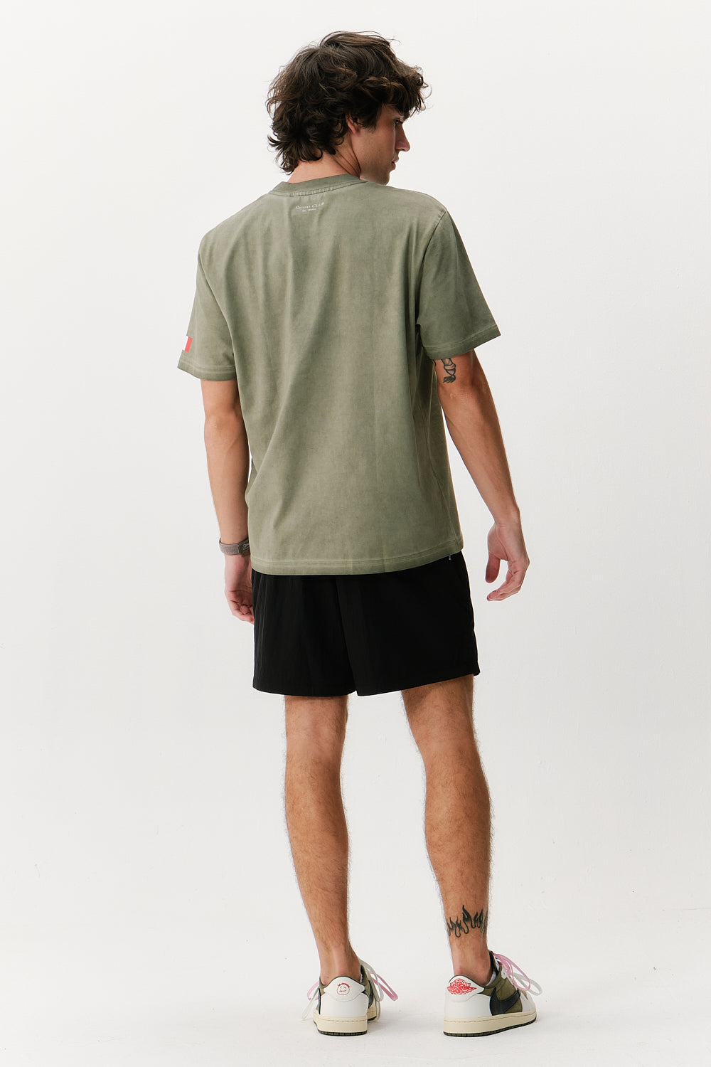Camiseta Sushi Club STSC Flag Relaxed Oil Washed