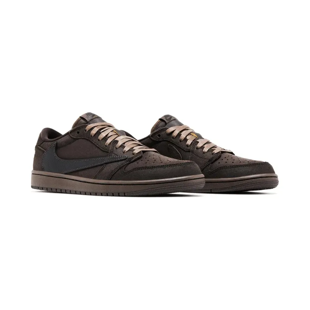 Nike Air Jordan 1 Low x Travis Scott Velvet Brown