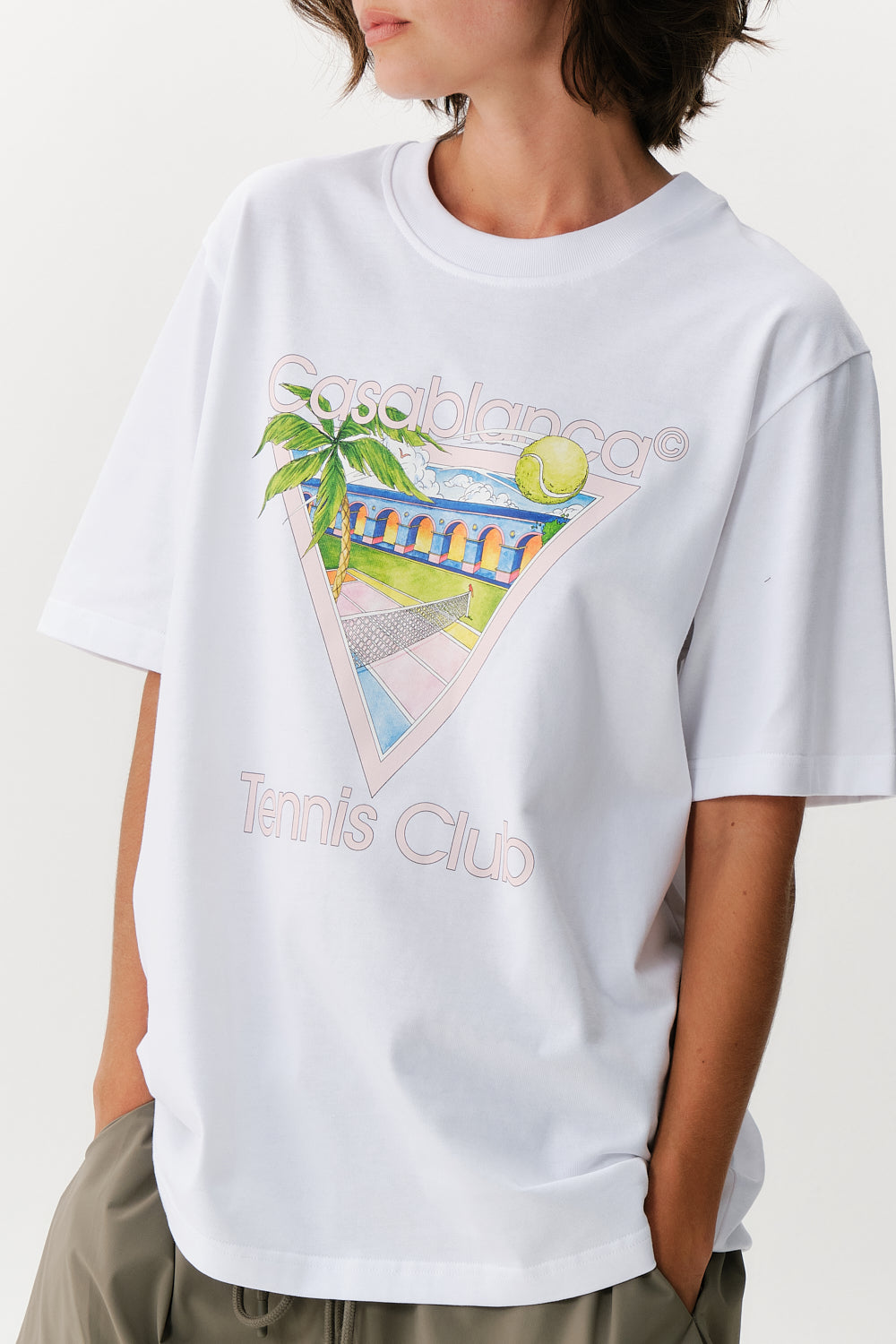 Camiseta Casablanca Tennis Club Icon
