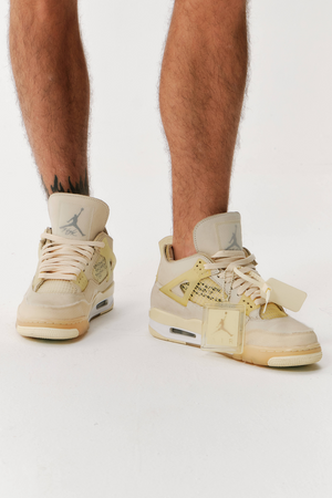 Nike Air Jordan 4 x Off White Sail