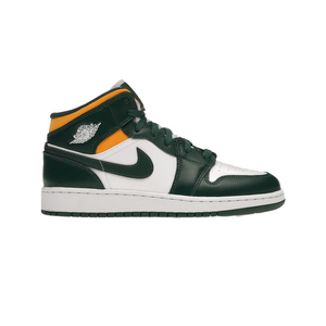 Nike Air Jordan 1 Mid Sonics Green Yellow