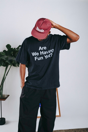 Camiseta Rhude Are We Having Fun