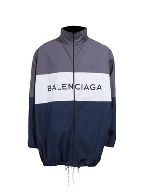 Jaqueta Balenciaga Zipped Logo