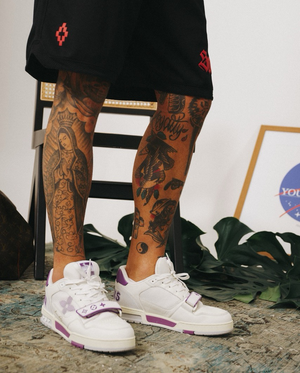 Louis Vuitton Trainer Purple