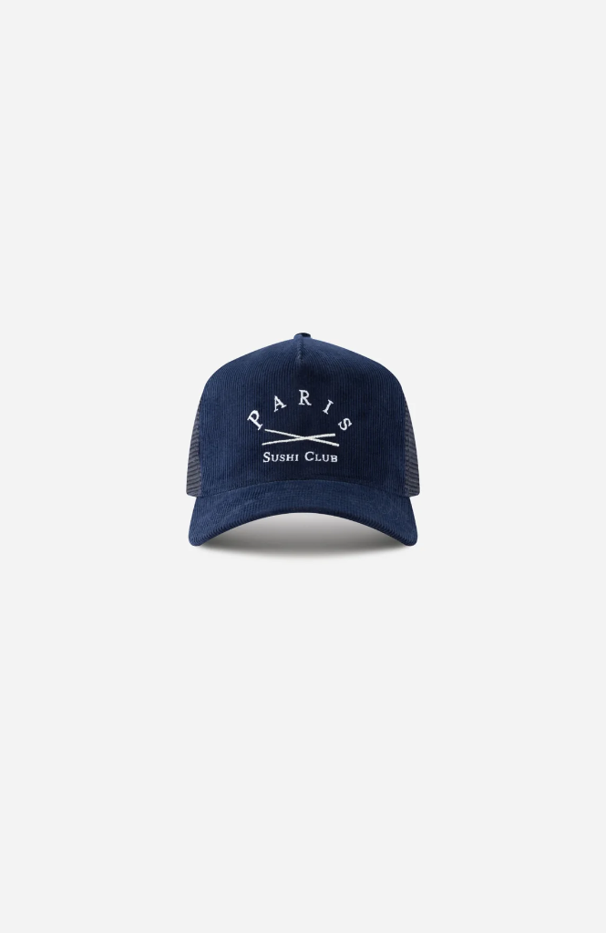 Boné Sushi Club PSC 5 Panel Flag Corduroy Trucker