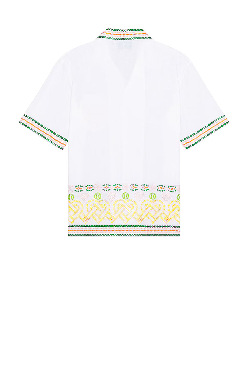 Camisa Casablanca Anglaise Gradient Hearts