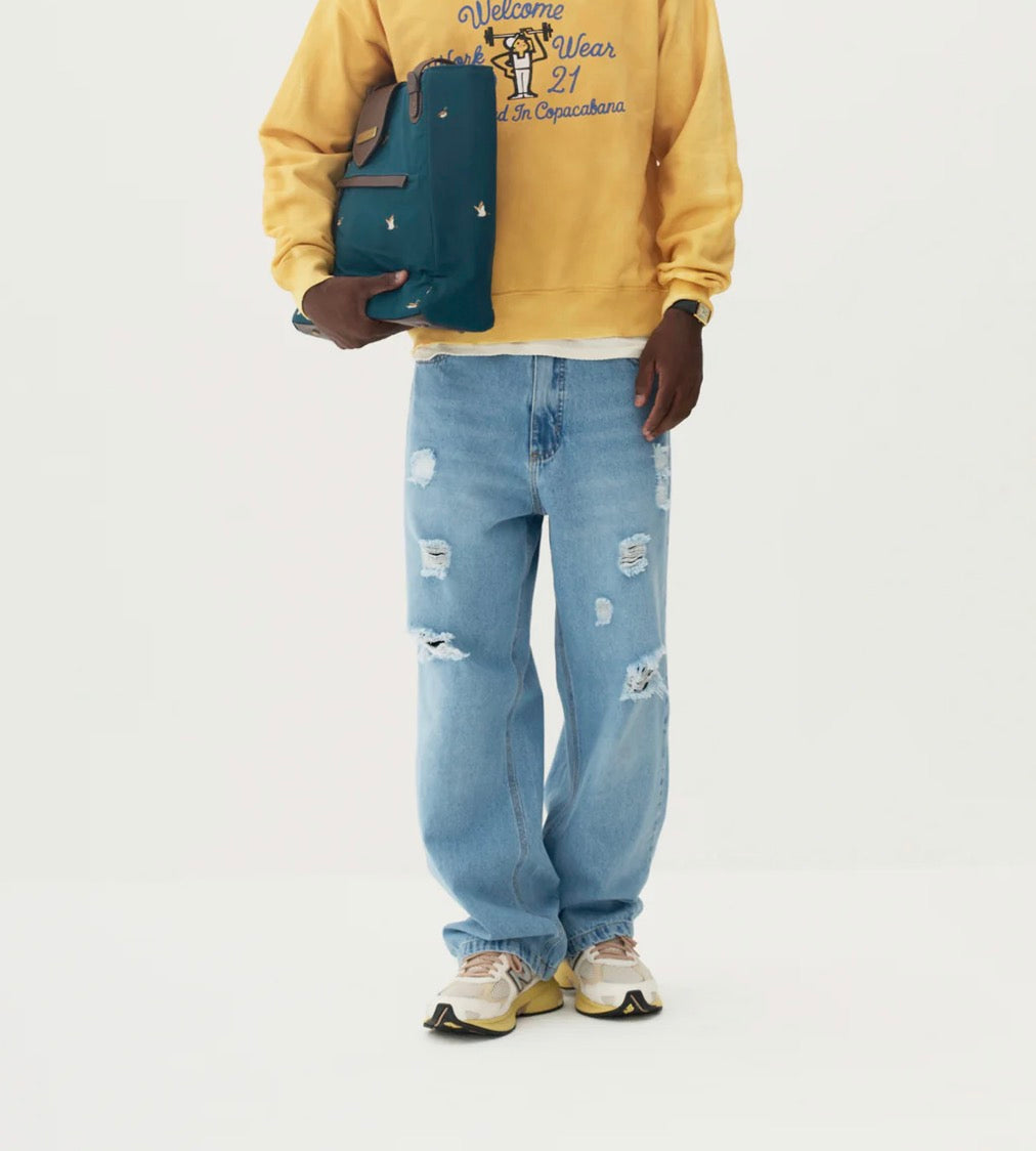Calça Welcome Jeans Distressed