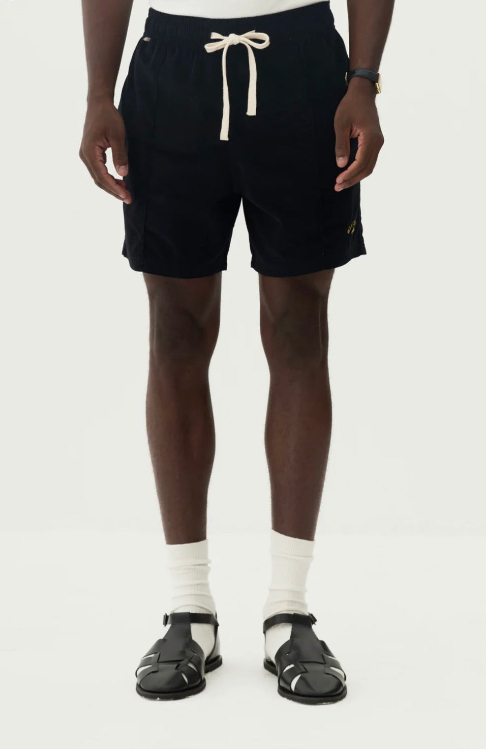 Short Welcome Elastico Veludo