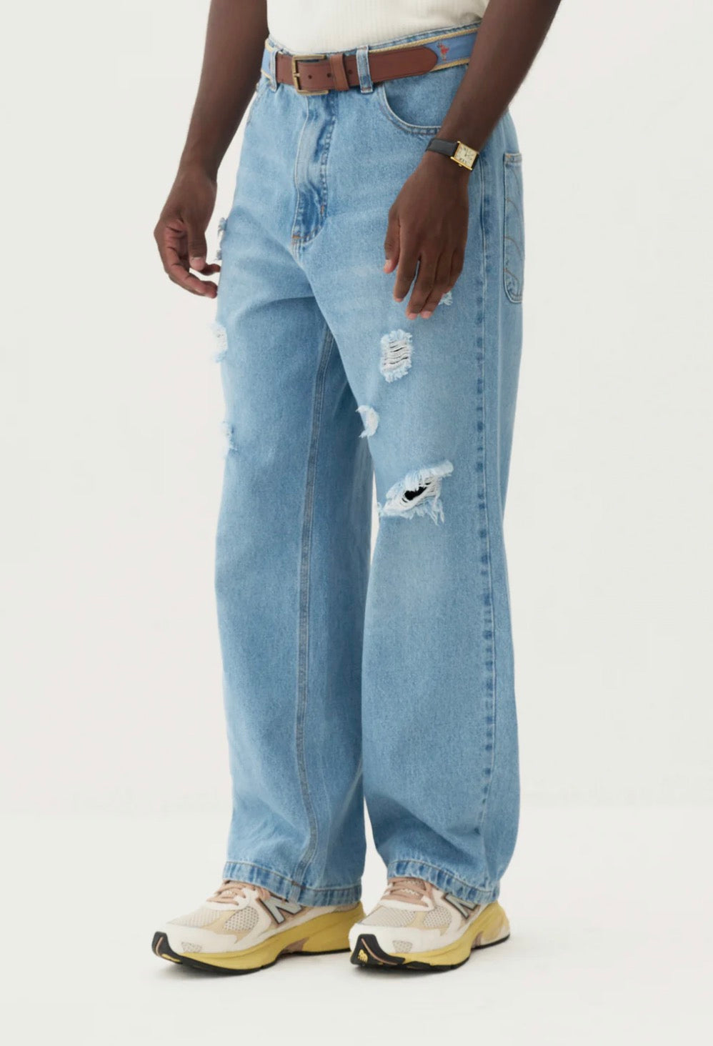 Calça Welcome Jeans Distressed