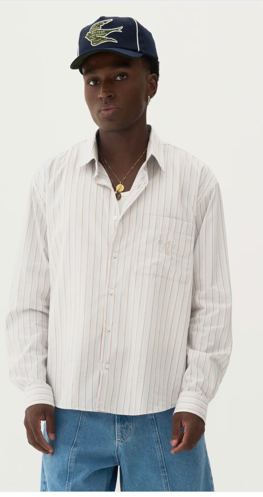 Camisa Welcome Listrada ML