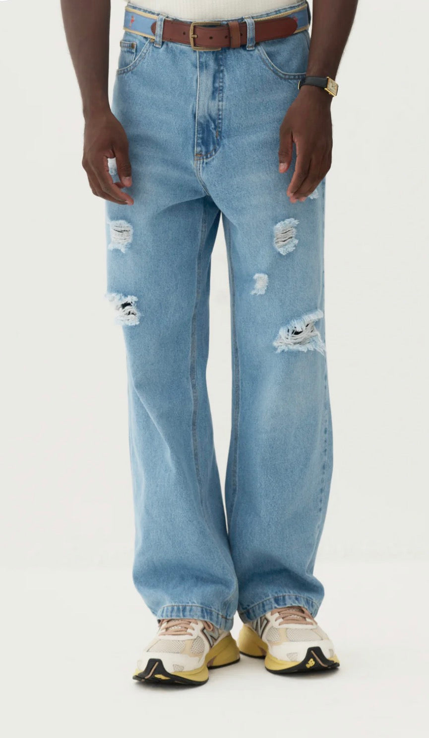 Calça Welcome Jeans Distressed