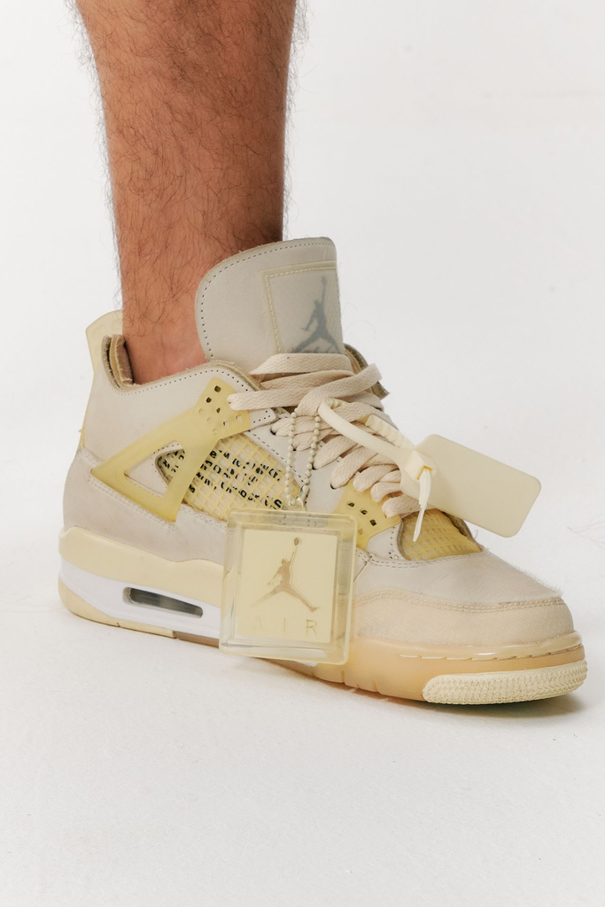 Nike Air Jordan 4 x Off White Sail