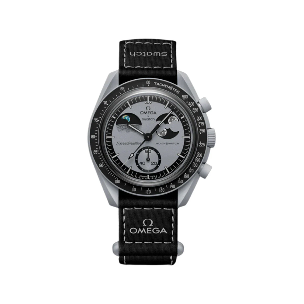Relógio Omega x Swatch MoonSwatch Mission to EarthPhase
