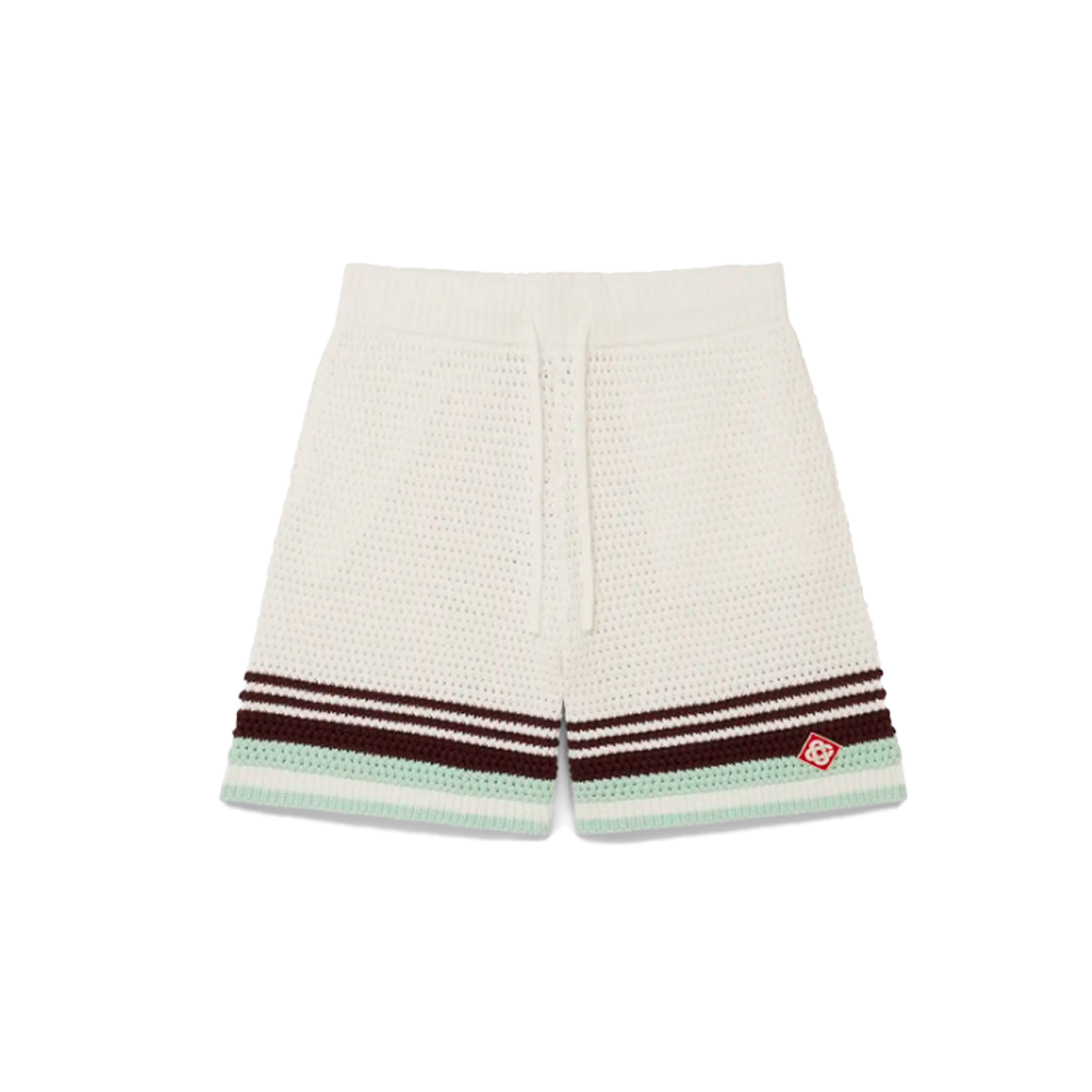 Shorts Casablanca Tennis Cotton Crochet