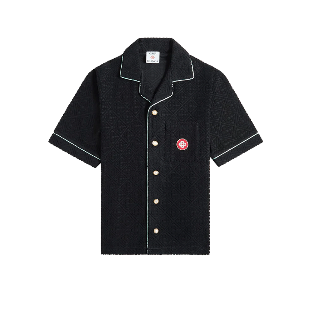 Camisa Casablanca Monogram Jacquard Towelling