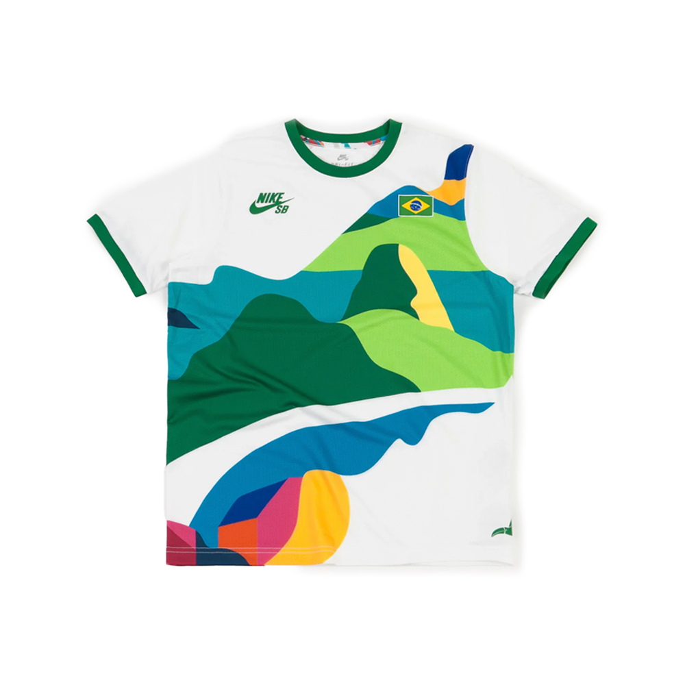 Camiseta Nike x Parra Brasil