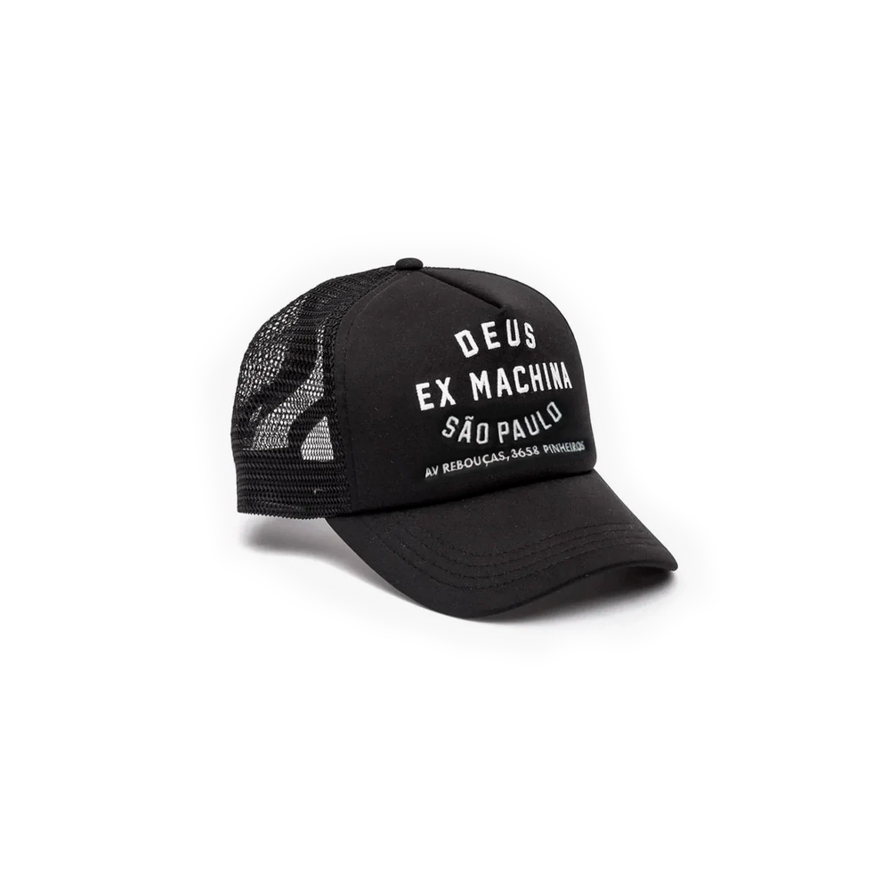 Boné Deus Ex Machina "São Paulo Address Trucker"