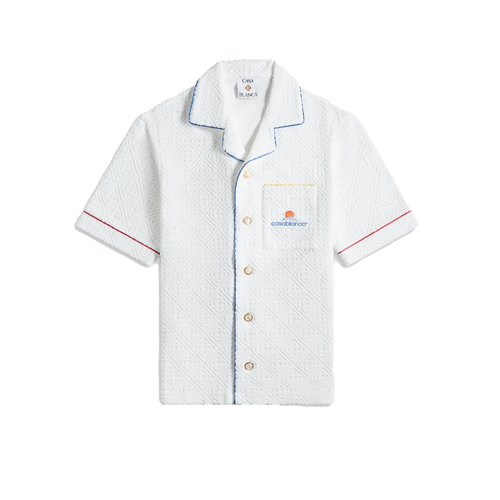 Camisa Casablanca Monogram Jacquard Towelling
