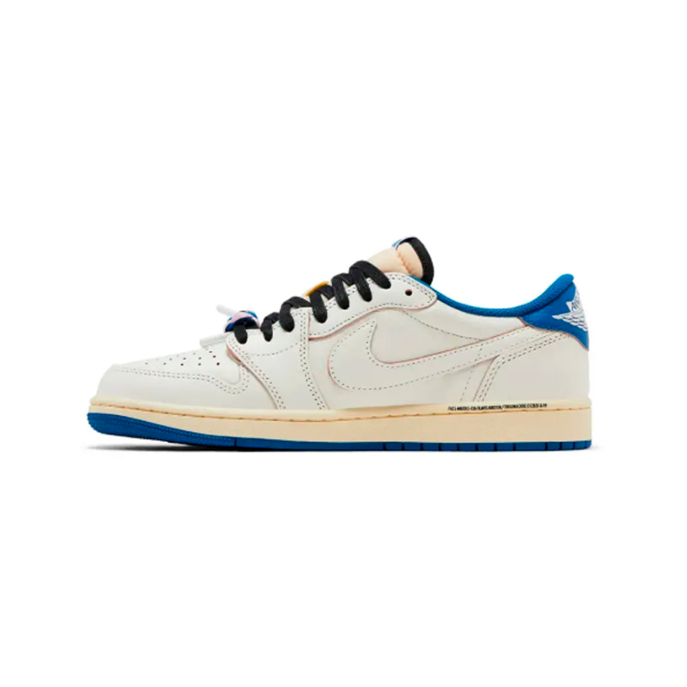 Nike Air Jordan 1 Low x Travis Scott x Fragment Sail Military Blue