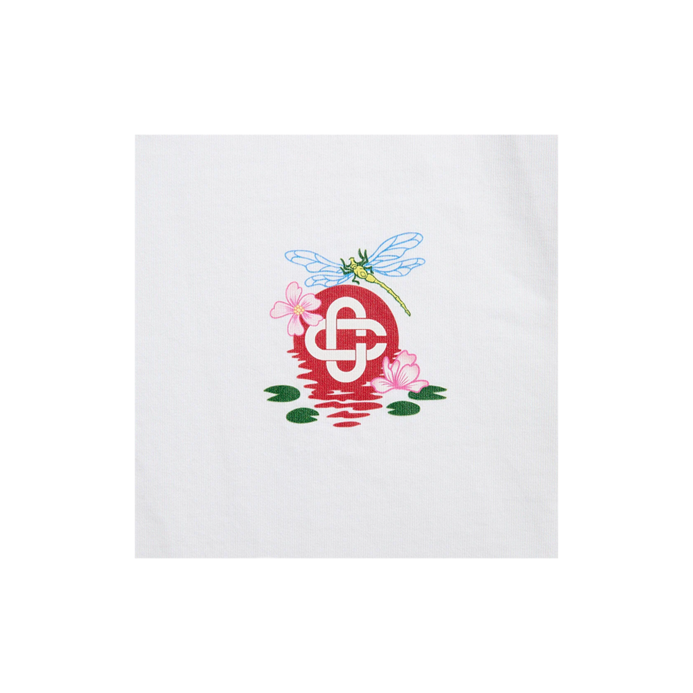 Camiseta Casablanca Dragonfly Floral Oversized