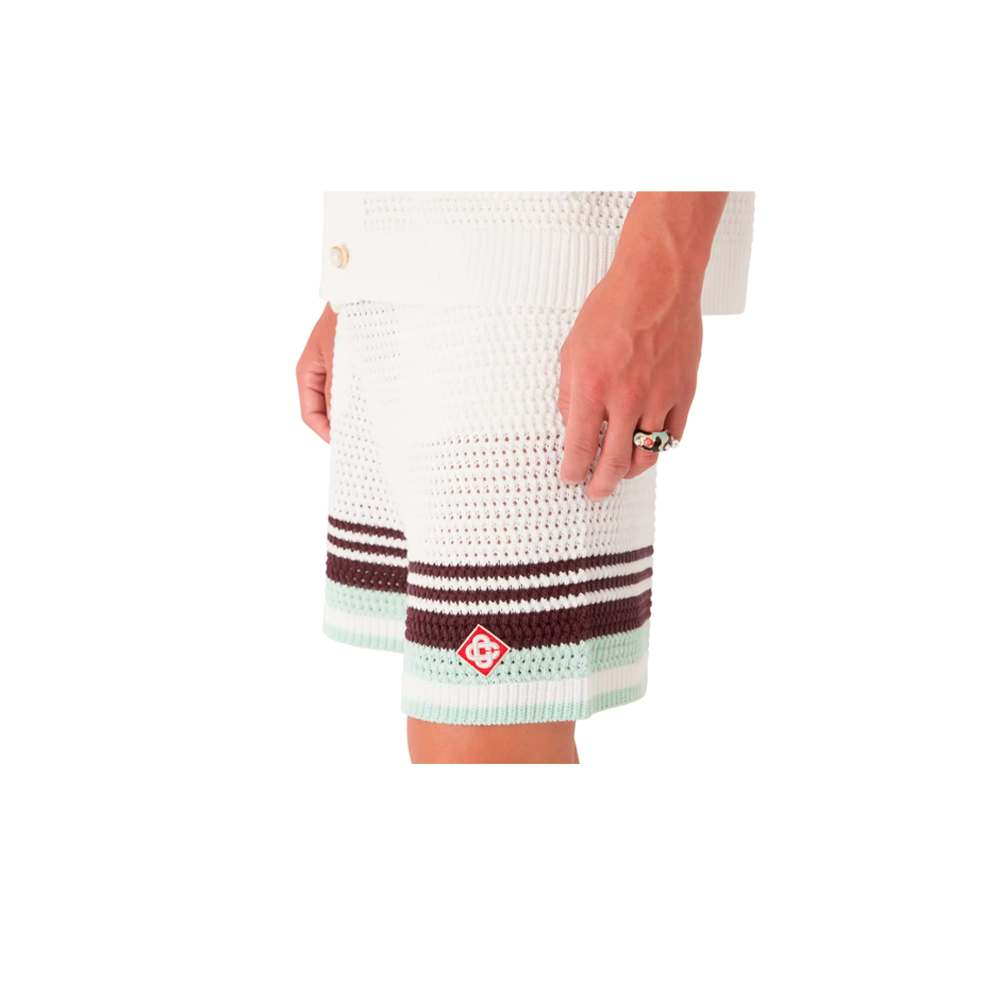 Shorts Casablanca Tennis Cotton Crochet
