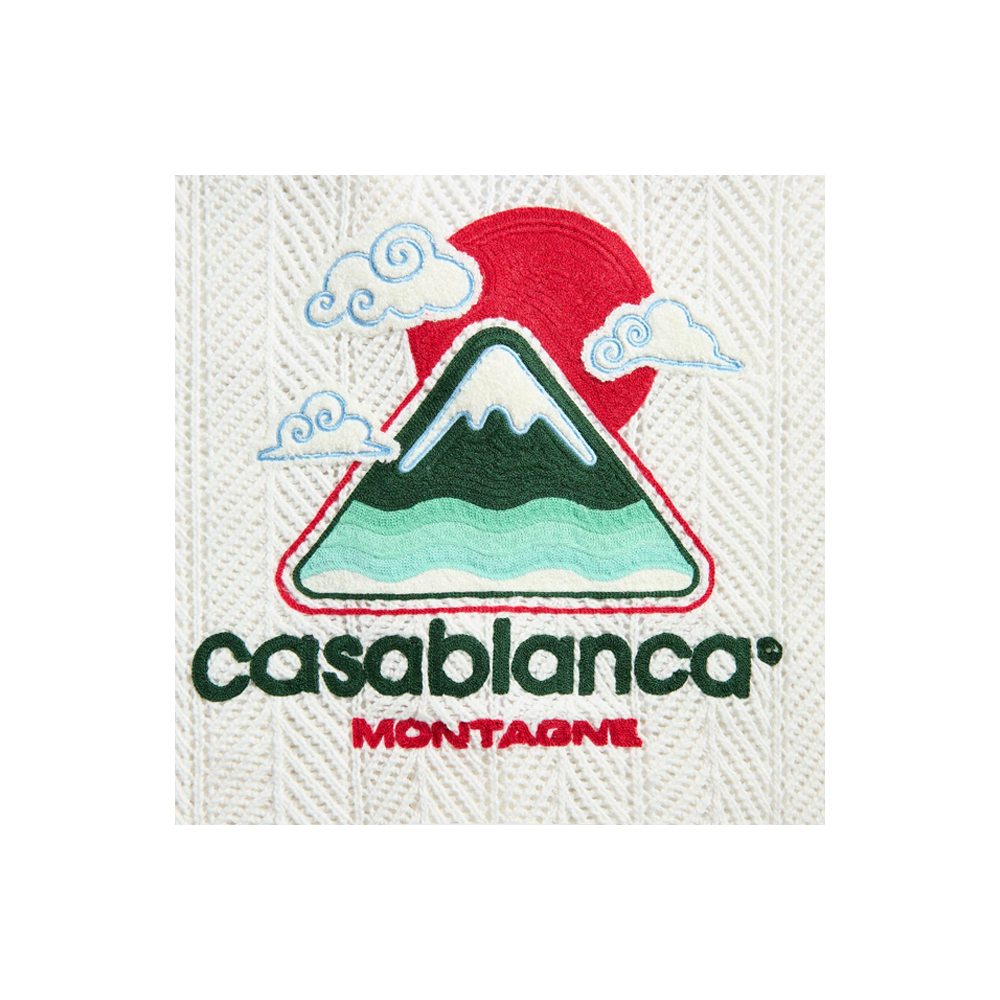 Camisa Casablanca Cotton Montagne Ondulée