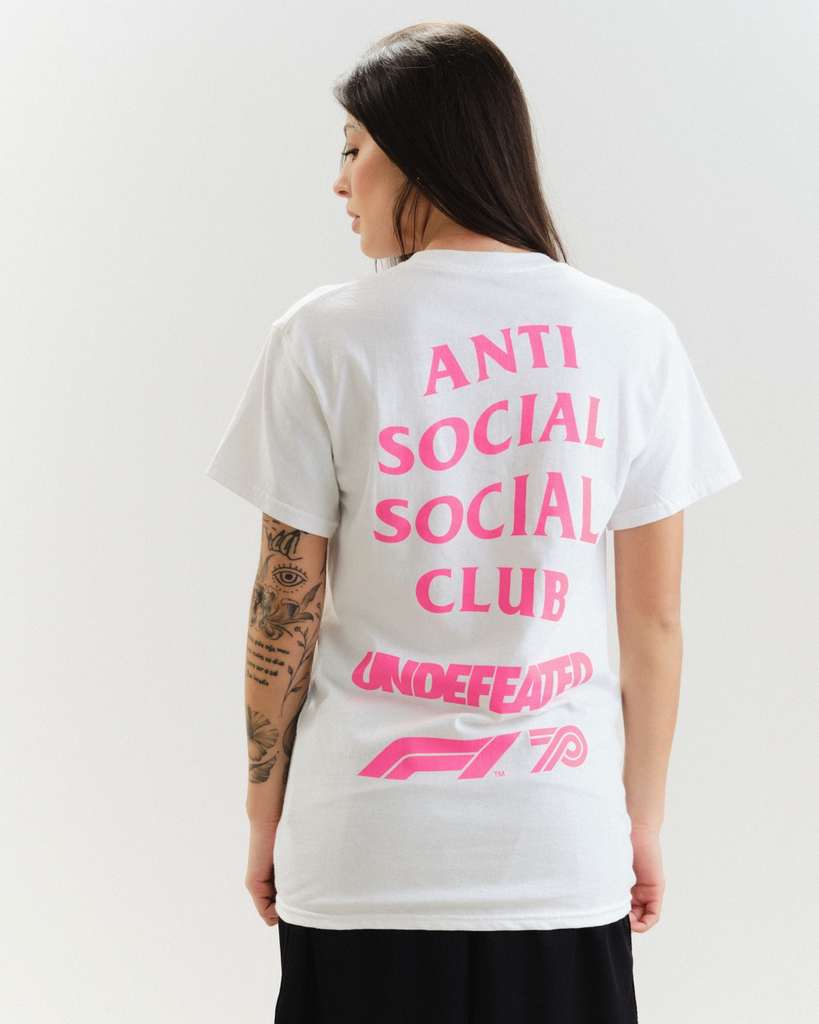 Camiseta Anti Social Social Club x Undftd x F1