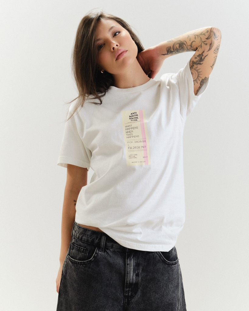 Camiseta Anti Social Social Club Read Receipts