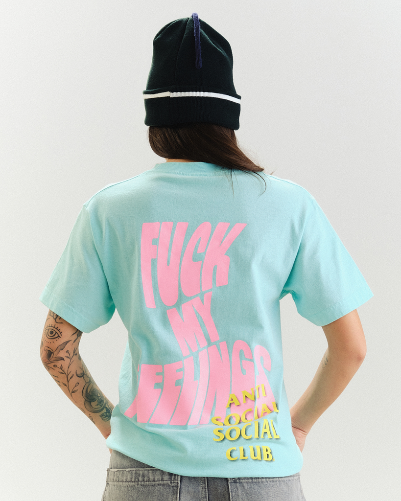 Camiseta Anti Social Social Club Chatsworth Aqua
