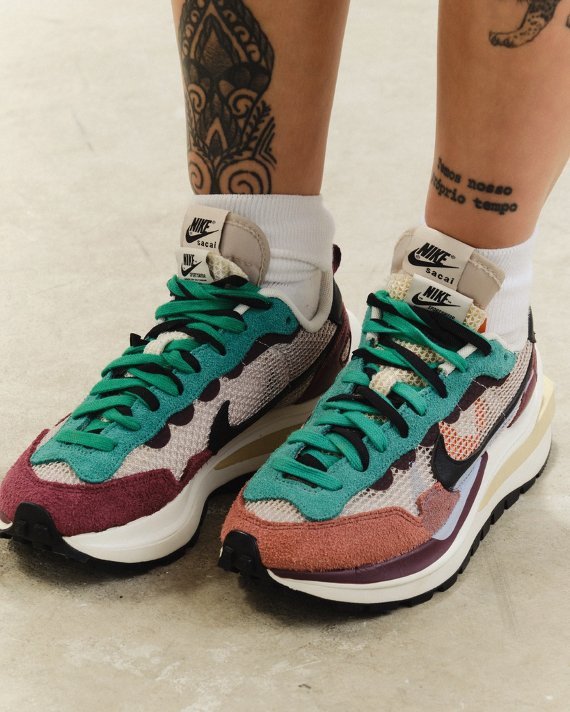 Nike x Sacai VaporWaffle Villain Red