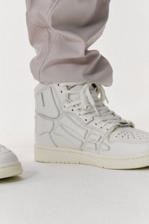 Amiri Skel Top High Triple White