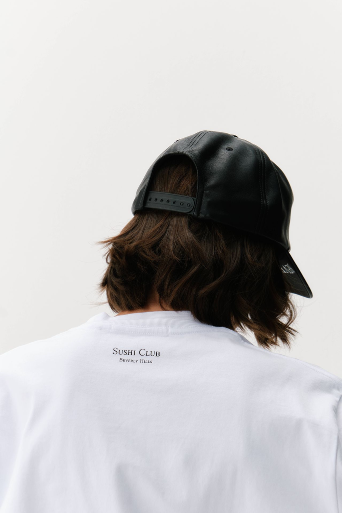 Boné Sushi Club HSC Faux Lambskin Unstructured Trucker
