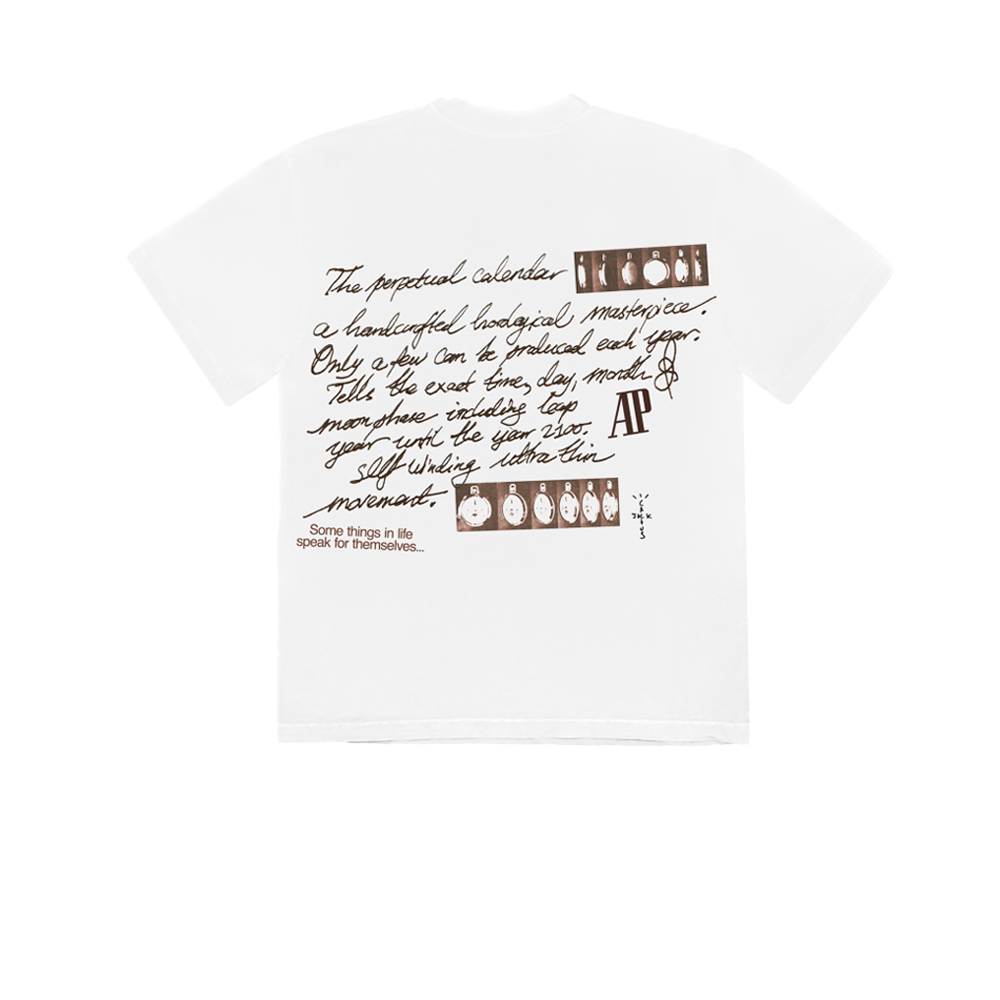 Camiseta Cactus Jack x Audemars Piguet "Perpetual Calendar"