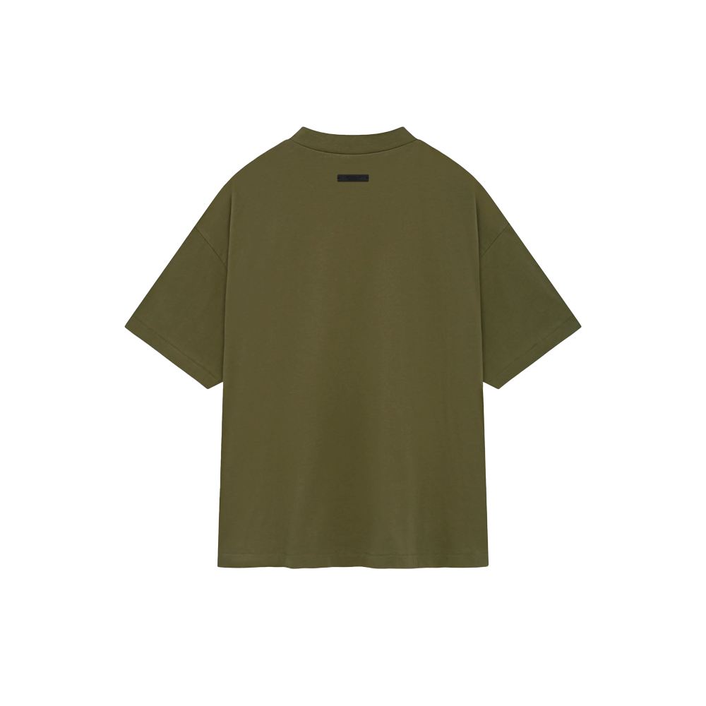 Camiseta Essentials Jersey Crewneck Military